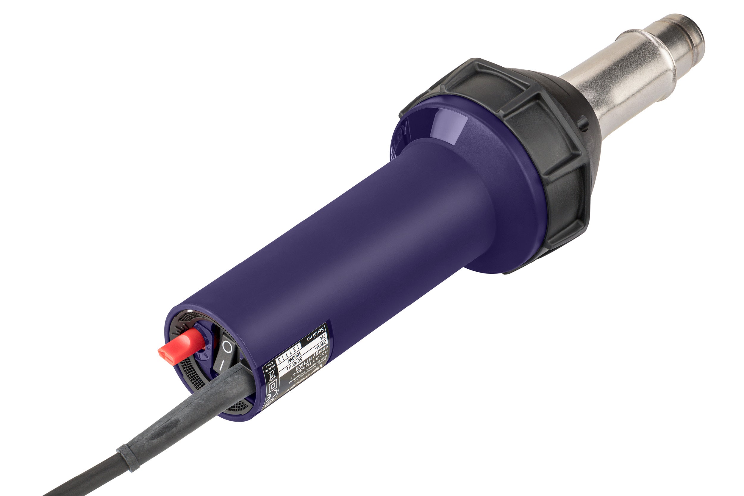 WELDY 1600W Hot Air Welding Gun – Overlap Air Torch Kit, 120V/230V, 104°F–1292°F